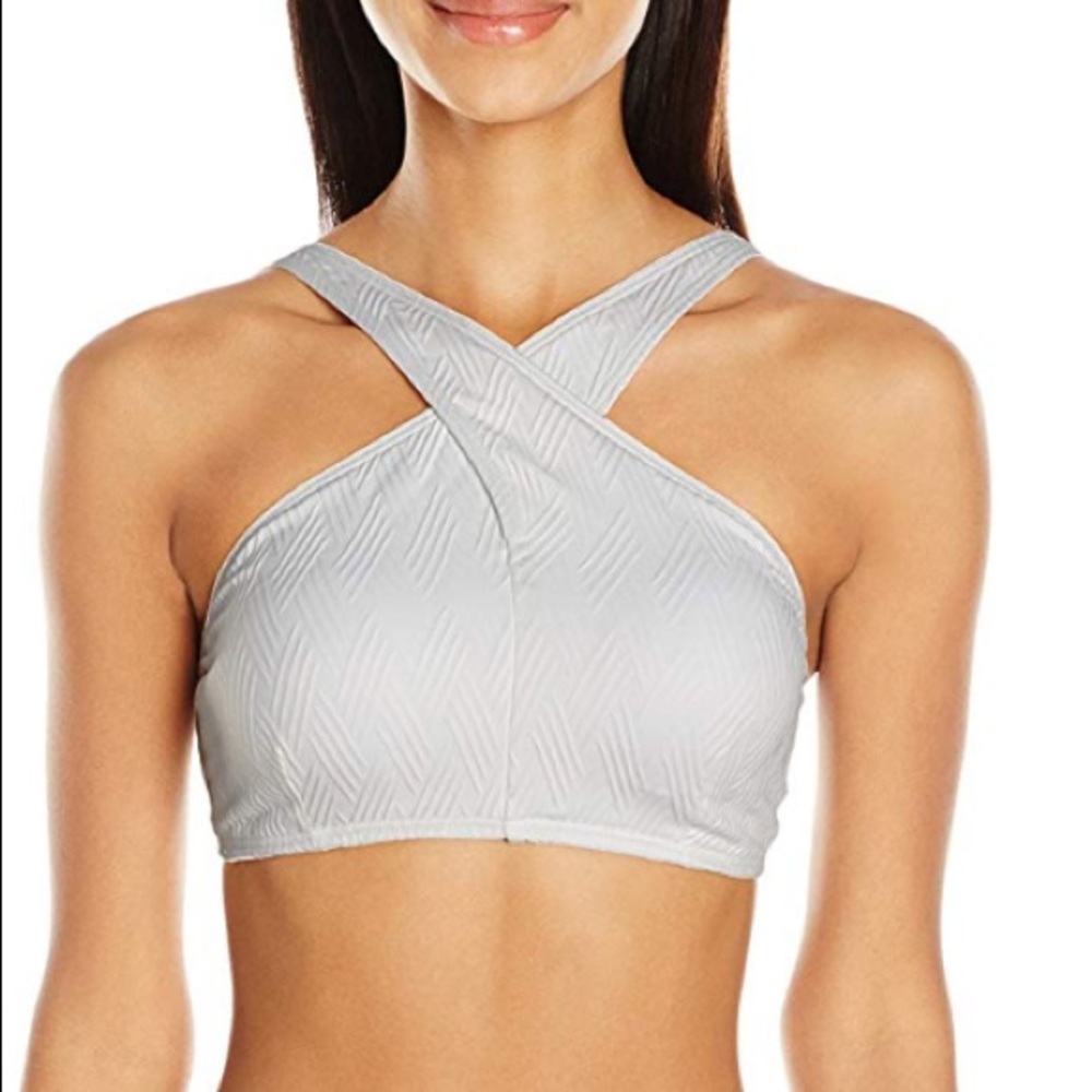 Vince Camuto high neck bikini top